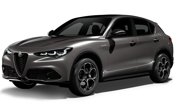 Grå Alfa Romeo Stelvio