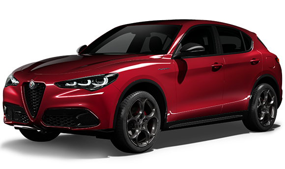 Rød Stelvio Competizione